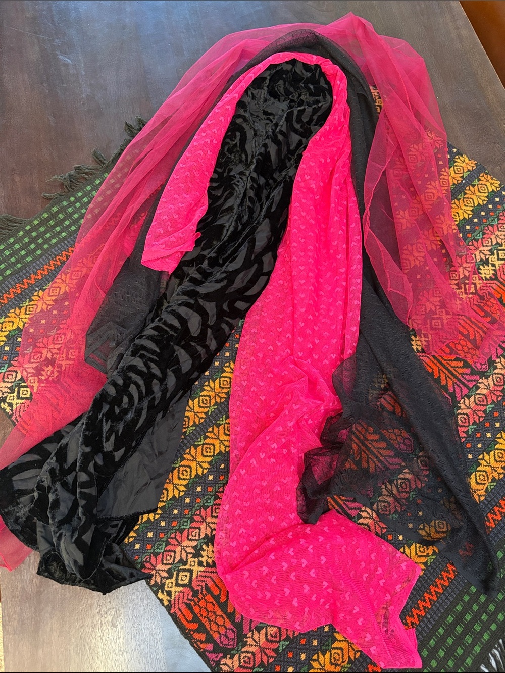 Bundle of Four Scarves Wraps